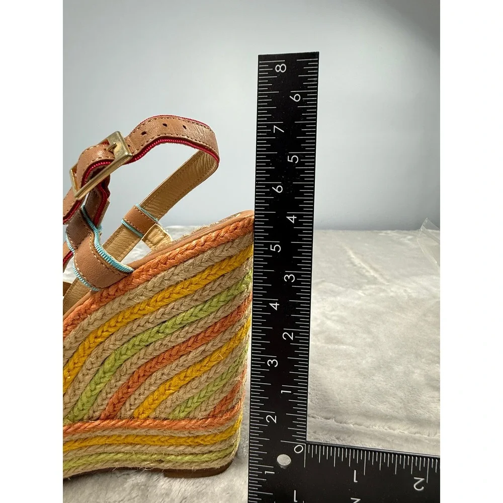 Kate Spade New York Size 9 Lana Espadrille Wedge Sandals Resortwear Modern Prep